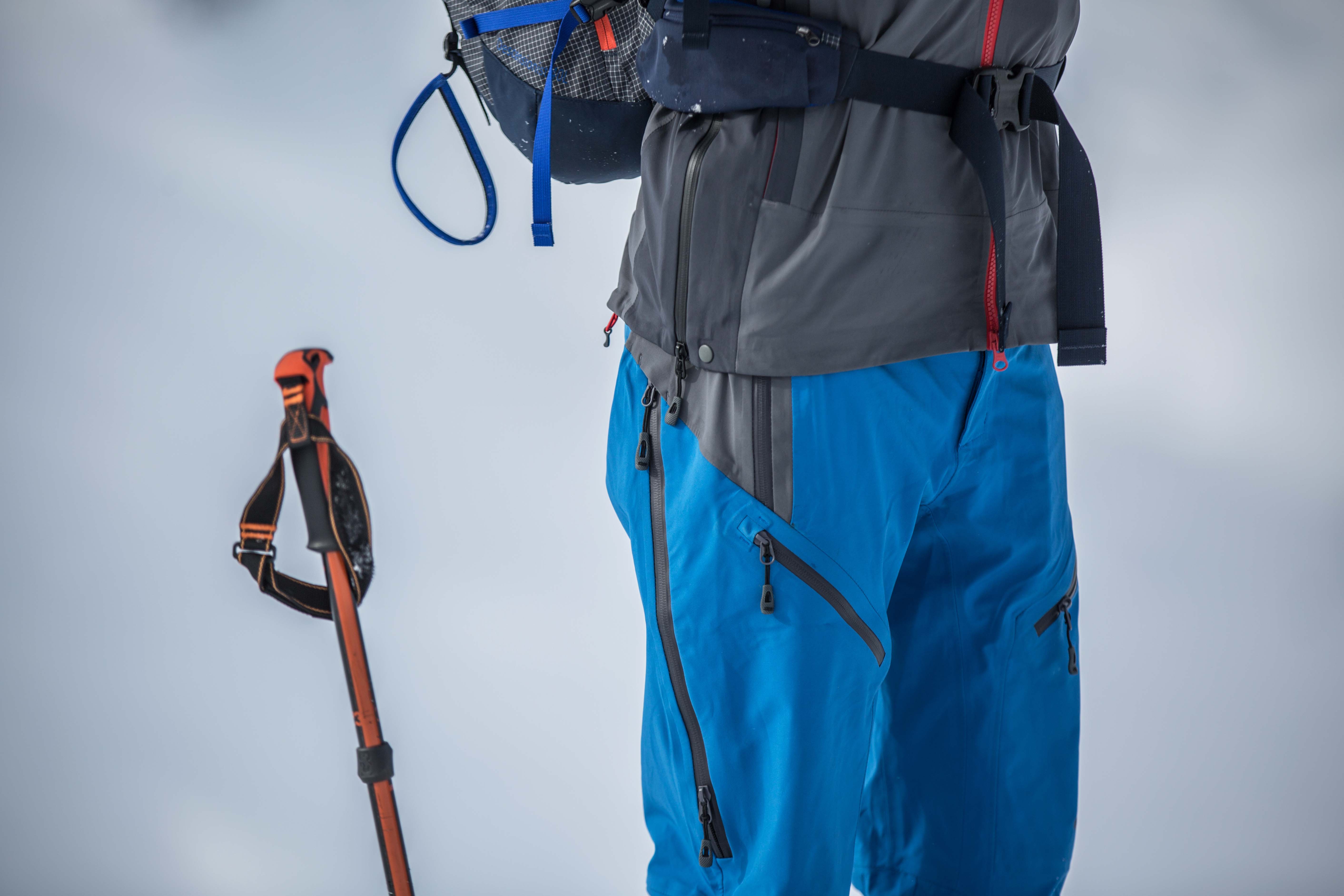 Outdoor Research Skyward II ski pants (closeup)